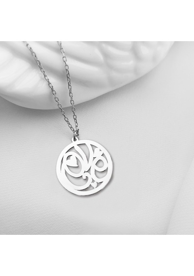 Vaoov 925 Ayar Gümüş Love Yazılı Kolye (529955073)