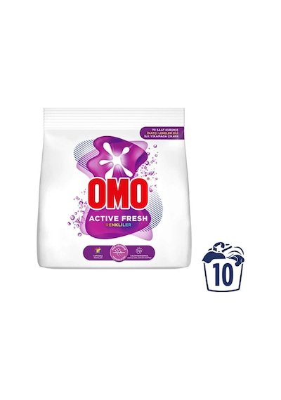 Omo Toz Çamaşır Deterjanı 1,5 Kg 10 Yıkama Color 9'li Paket