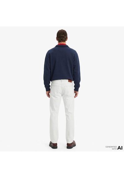 Calvin Klein 90s Straıght Bleacho, Vol, 30, 37 Açık Mavi Erkek Kot Pantolon