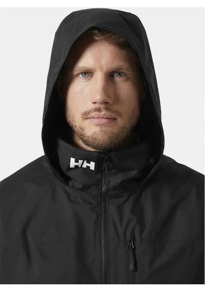 Helly Hansen Crew Hooded Midlayer 2 Jacket Erkek Mont Hha.34442.hha.990 Siyah