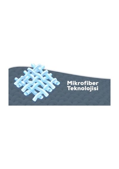 Mikrofiber Çok Amaçlı Bez, 2'li X 5 Paket, 36x38 Cm Ve 30x30 Cm Çok Renkli