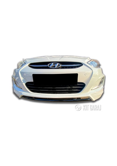 Hyundai Accent 2011-2018 Ön Ek Plastik Boyasız