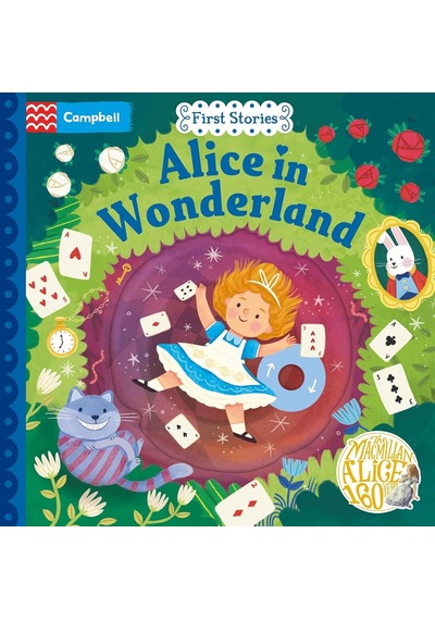 Alice In Wonderland Push, Pull, Slide Book Campbell Books