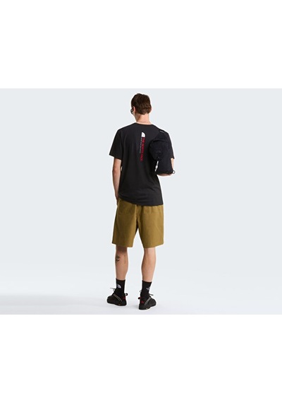 The North Face M Vertical Regular Erkek Outdoor Tişörtü Nf0a8gv1jk31 Siyah