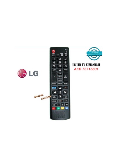 LG Uyumlu Led Tv Kumandası Akb 73715601