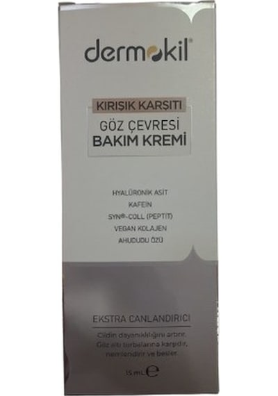 Dermokil Göz Çevresi Bakım Kremi 15 ML