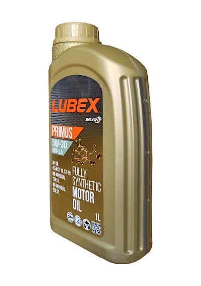 Lubex Primus 5W-30 Mv-La Dpf Tam Sentetik Motor Yağı 2 x 1 L