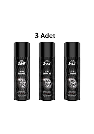 Lastik Parlatıcı 500 Ml 3 Adet