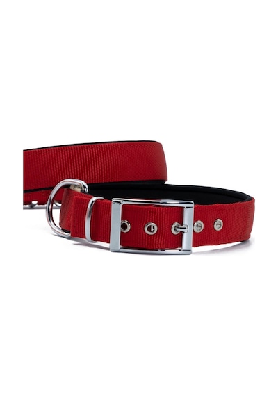 Doggie Elit Dokumadan El Yapımı Köpek Boyun Tasması Kırmızı 3 x 47 x 55 CM