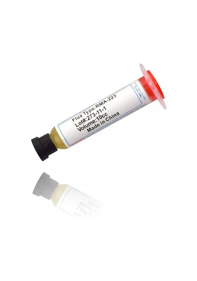 Amtech Rma-223 Krem Flux 10Cc Bga Çip Set Anakart Tamiri Için