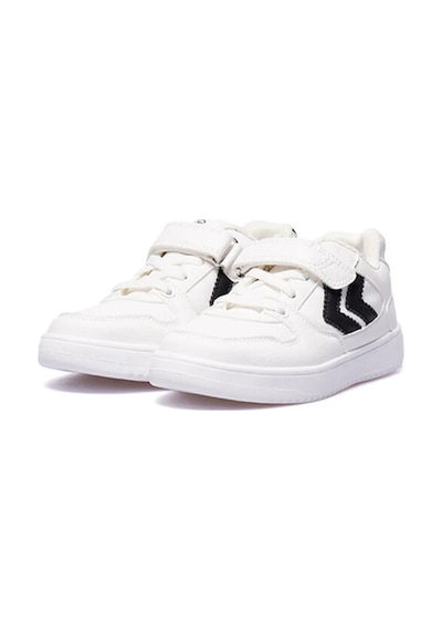 Hummel Beyaz Siyah Cırtlı Unisex Çocuk Spor Ayakkabı 900713 Hml Kayno Jr Beyaz - Siyah