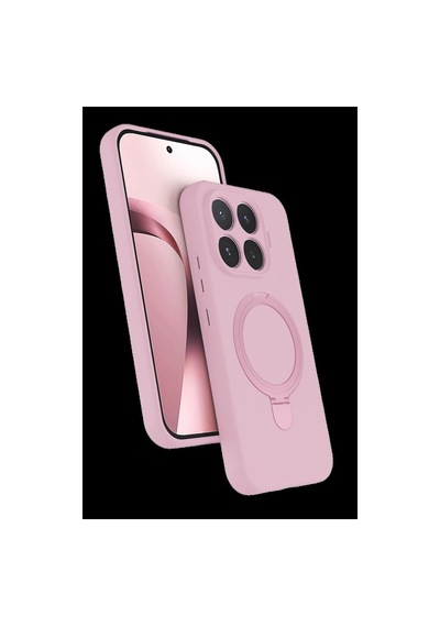 Newface Xiaomi Mi 17t Pro Regal Magsafe Standlı Kapak - Açık Pembe