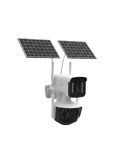 Güneş Enerjili Arsa Kamerası 4g Sım Kartlı Gece Görüşlü Solar Kamera Beyaz