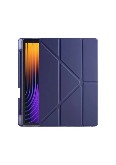 Newface - 971 - Xiaomi Pad 7 Pro Kılıf Kalemlikli Mars Tablet Kılıfı - Csmo-tex - - Lacivert