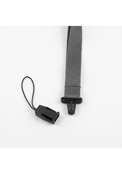 Gri Boyun Askı İpi - Çıkarılabilir Tokalı, Telefon, Yaka Kartı, Usb Flash Bellek, Kamera Ve Anahtarlık İçin Dayanıklı Kordon