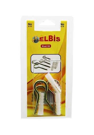 Elbis-16 20x80 Açık Piton Dübel 12x24- 12'li Paket