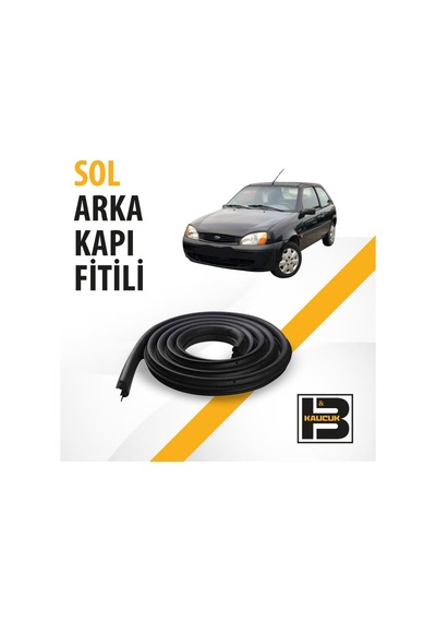 Ford Fiesta 1995-2002 Sol Arka Kapı Fitili Bm03687