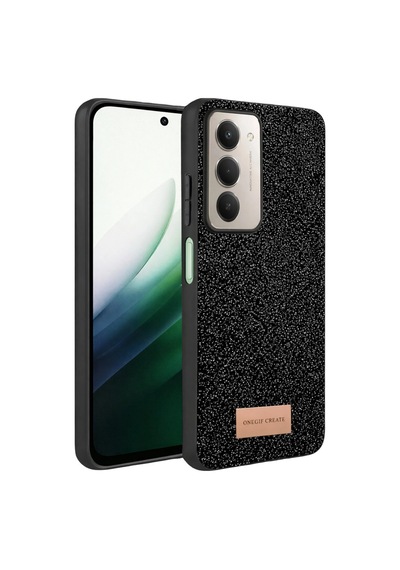 Onegif Xiaomi Redmi 15 4g Bright Simli Kapak - Siyah 0.2M-Çok Renkli