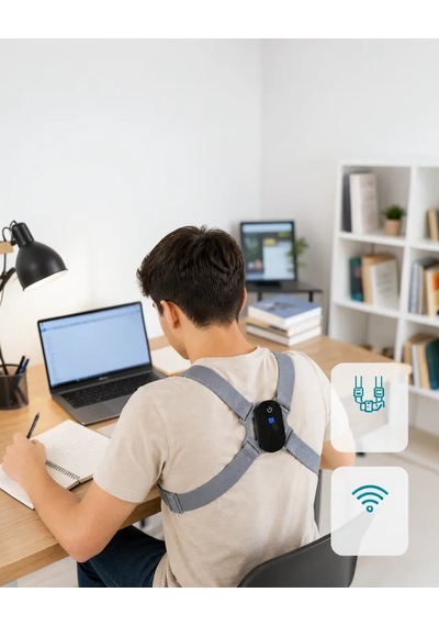 Astraltech Akıllı Dik Duruş Aparatı Titreşim Uyarısı Ve Usb Şarj