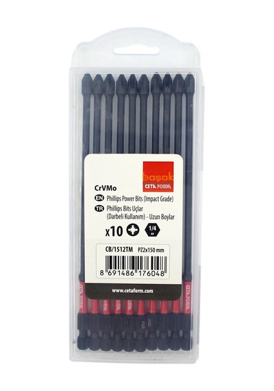 Ceta Form Pz2 X 150 Mm Darbeli Yıldız Bits Uç Cb/1512tm