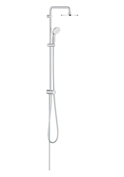 Grohe Tempesta System 200 Duvara Monte Duş Sistemi Krom, 26452001 Gri
