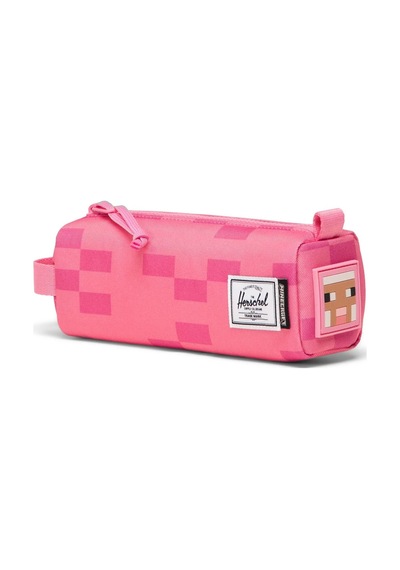 Herschel X Minecraft Settlement Çocuk Kalem Çantas Pink Sheep Pembe