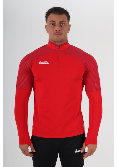 Diadora Premium Antrenman Eşofmanı Tek Üst Kırmızı