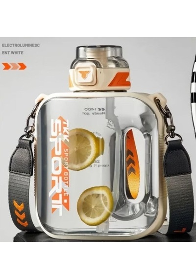 Uzspace Tkk Sporcu Matarası 1000 Ml White