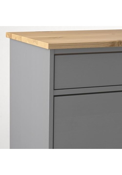 Ikea Kallsö Bank, Gri, 80x38x56 Cm