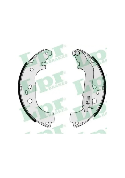 Fiat Albea Arka Fren Balatasi 2004-2012 Lpr 08590