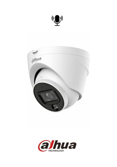 Ipc-hdw1230v-sa-0280b 2mp 2.8mm Starlight Dome Ip Kamera Sesli