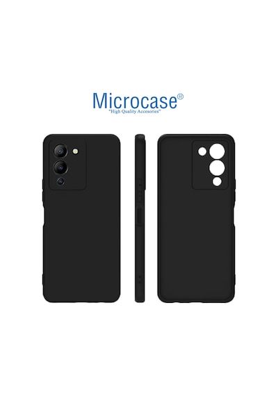 İnfinix Note 12 G96 Matte Serisi Silikon TPU Kılıf - Siyah AL3367