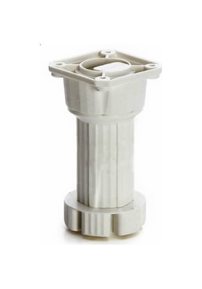 4 Adet 10-15cm Aralığında Ayarlı Gri Baza Ayağı Gri