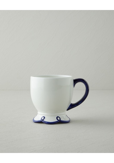English Home Lovely Loop Dolomite Kupa 320 Ml Lacivert