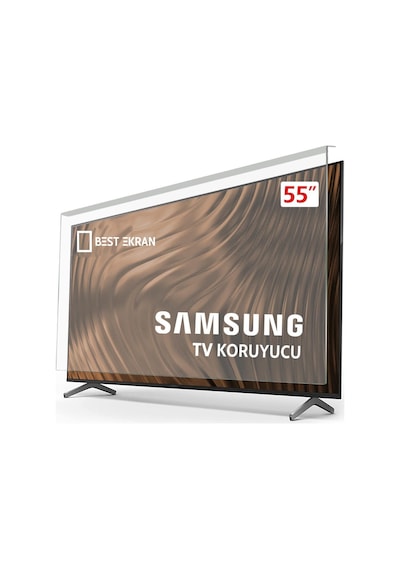 Samsung Uyumlu 55cu7200 Tv Ekran Koruyucu - 55" İnç 138cm Cu7200