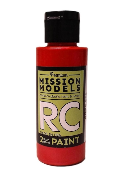 Mission Models Mmrc-023 Su Bazlı Rc Boya, 2 Oz Şişe, İnci Kırmızısı 6998