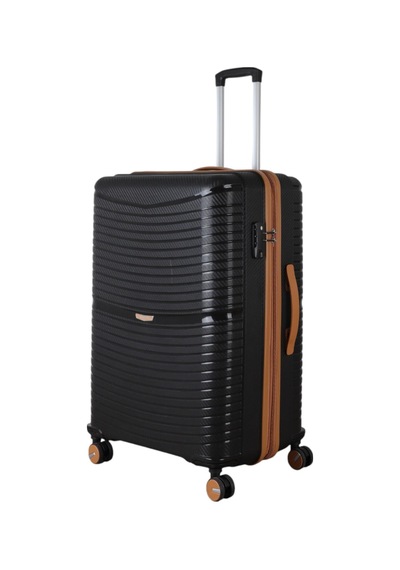 Mçs Group V379 Aura Y.üretim Pp Valiz 75 Cm S21yy100014275 11157 Siyah/hardal