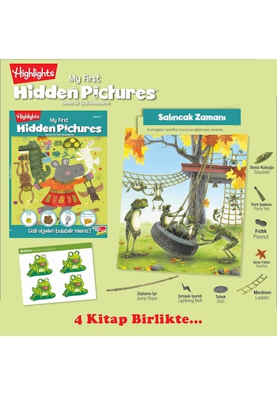 My First Hidden Pictures 4'Lü Set (Benim Ilk Gizli Resimlerim) 522418181