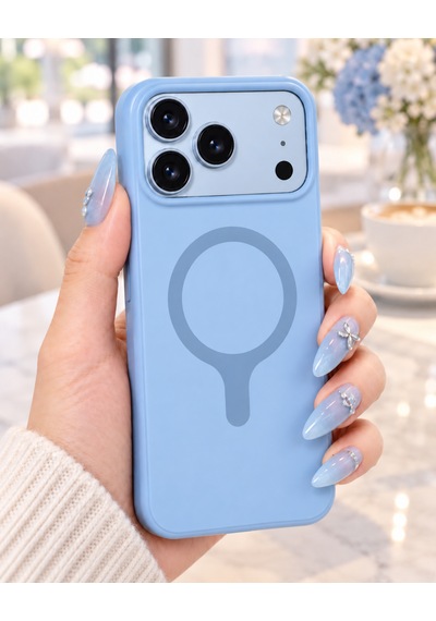 Apple Uyumlu iPhone 18 Pro Max/17 Pro Max Uyumlu Magsafe Glacier Mavi-sky Blue Velora Kılıf Mat Silikon 2mm Kamera Korumalı Wireless Şarj Destekli Premium Kılıf-kapak Buz Mavisi Apple Uyumlu iPhone 18 Pro Max/17 Pro Max Uyumlu Magsafe Glacier Mavi-sky Blue Velora Kılıf Mat Silikon 2mm Kamera Korumalı Wireless Şarj Destekli Premium Kılıf-kapak Buz Mavisi