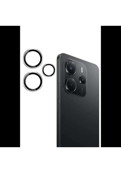 Redmi Note 14 4g Pvd Metal Kamera Lens - Gümüş Diğer