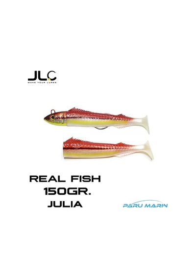 Jigging Ala Carta Real Fish 150gr. Julia Yedekli Silikon Yem