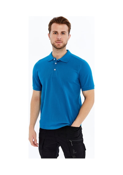 Uniprom Polo Yaka Tişört %100 Pamuk İndigo Erkek İndigo