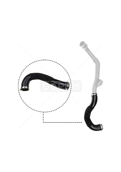 Rapro Turbo Hortumu Büyük Hortum Plastik Boru Hariç Ford Custom V362 Transit V 363 17 2.0 Ecoblue 16516 Gk216c646ad 2165460 Gk216c646ak