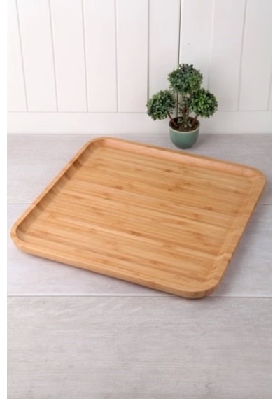 Balsa Kr3030 Bambu Kare Tabak 30 Cm