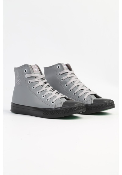 United Colors Of Benetton Benetton Bn-31046 - 3374 Gri Siyah - Kadın Spor Ayakkabı 001