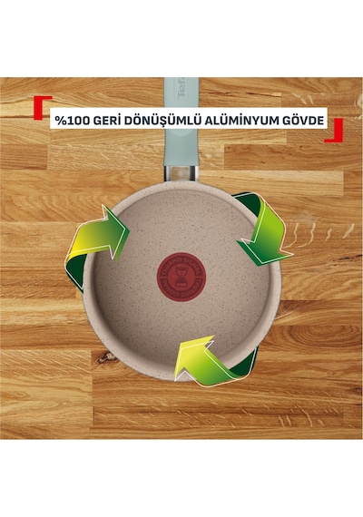 Tefal Harmony Okaliptus Sos Tavası - 18 Cm Yeşil