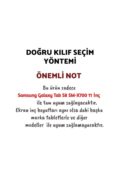 Samsung Galaxy Tab S8 Sm-x700 11 Inç Şeffaf Silikon Kılıf + Nano Ekran Koruyucu + Kalem