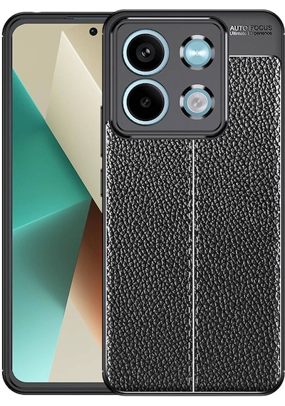 Xiaomi Redmi Note 13 5g Kılıf Deri Tarzı Niss Silikon Case Kapak