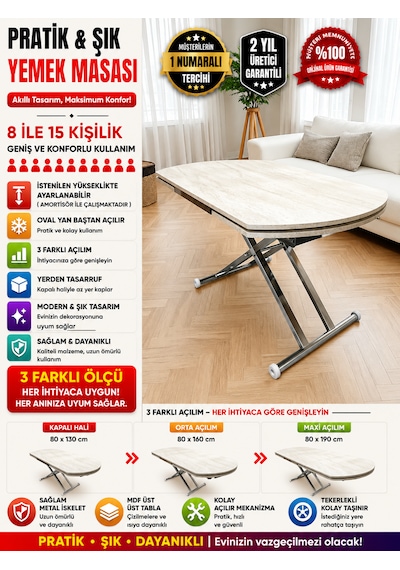 Oval Yan Baştan Açılır Akıllı Masa Üst Tabla Mdf Yüksekliği Ayarlanabilir Pratik Krom Kaplama Traverten Oval Yan Baştan Açılır Akıllı Masa Üst Tabla Mdf Yüksekliği Ayarlanabilir Pratik Krom Kaplama Traverten