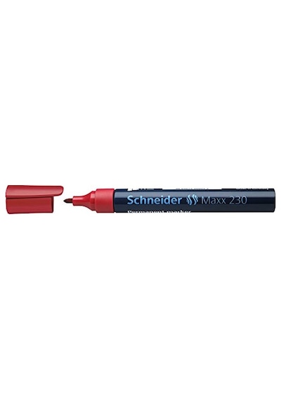 Alıcının Kalıcı Marker Maxx 133, Doldurulabilir, 1-3 Mm Kırmızı Genel